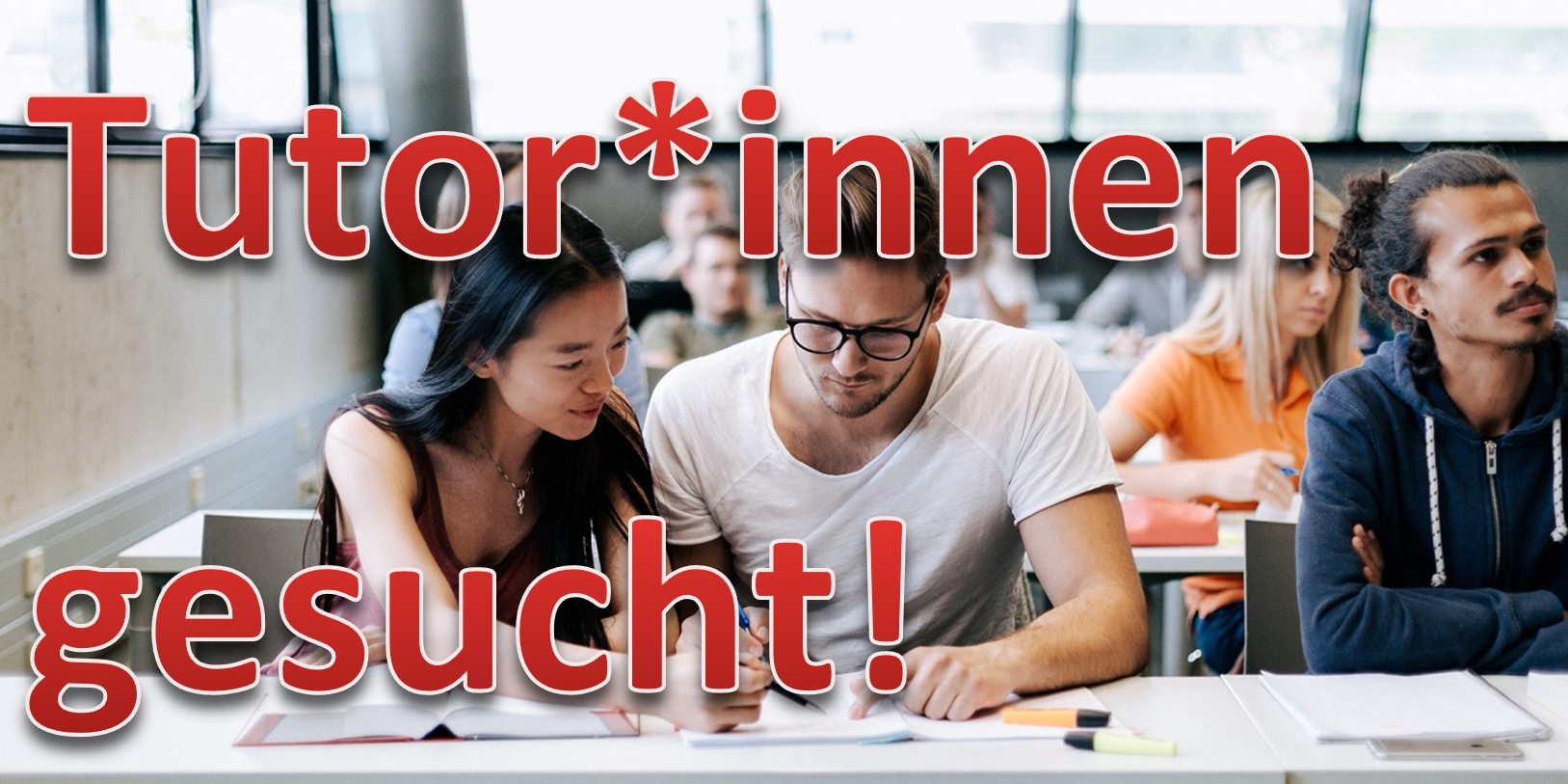 Tutor*innen für das Wintersemester 2025/26 gesucht!